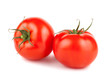 Foto: Pair of ripe red tomatoes Pair of ripe red tomatoes