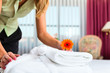 Photo: Maid doing room service in hotel Maid doing room service in hotel