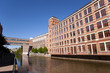 Photo: Leipzig Plagwitz Buntgarnwerke am Elsterkanal Leipzig Plagwitz Buntgarnwerke am Elsterkanal