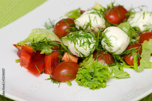 Photo: vegetable salad. vegetable salad.