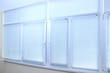Balcony windows with shutters