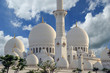 Abu Dhabi Sheikh Zayed White Mosque in UAE