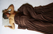 Man sleeps in bed
