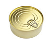 Yellow tin can