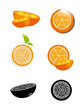 orange icons