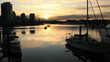 False Creek Morning Boats Passing
