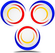 Abstract Infinite loop logo template