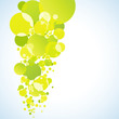 Abstract yellow bubble. EPS 8