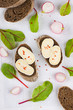 Two canapes