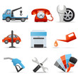 Vektor: Car service and repair icons Car service and repair icons
