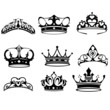 Vector: Crown icons Crown icons