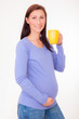 friendly pregnant female