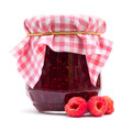Raspberry Jam Isolated