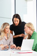 Photo: Group Of Women Meeting In Office Group Of Women Meeting In Office