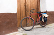 Oldfashioned bicycle