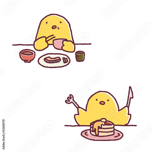 Illustration: ひよこ食事 ひよこ食事