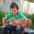 Photo: Portrait d'un jeune skater (8 ans) Portrait d'un jeune skater (8 ans)
