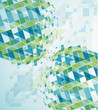 Geometric Abstract Background. Vector