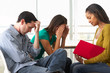 Photo: Couple Having Relationship Counselling Couple Having Relationship Counselling