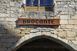 enseigne bois  brocante