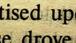 Text moves on a paper very close up.