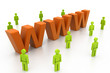 World wide web and people