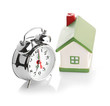 Toy House and alarm clock