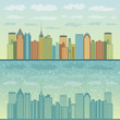 panorama of cities