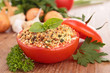 provencal tomato and ingredients