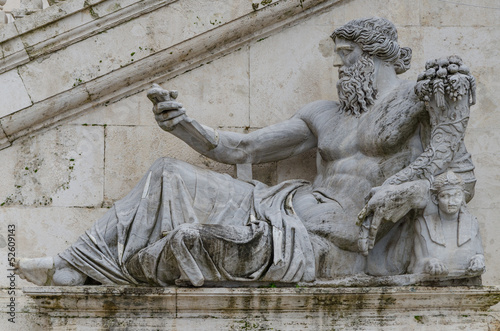 Photo: Roma, Campidoglio, statua del Nilo Roma, Campidoglio, statua del Nilo
