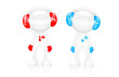 2 vector robots