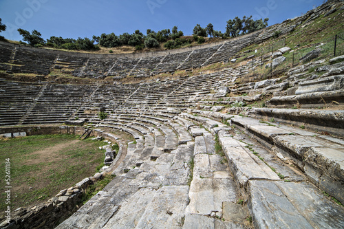 Photo: Amphitheatre of Nysa Ancient City in Aydin, Turkey Amphitheatre of Nysa Ancient City in Aydin, Turkey