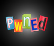 Pwned concept.