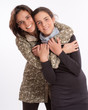 Mom and daughter