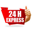 Foto: 24H Express! Button, Icon 24H Express! Button, Icon