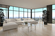Awesome Modern Loft Living Room | Architecture