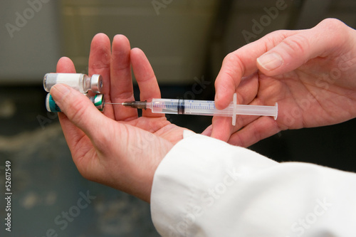 Photo: Injection for cat Injection for cat