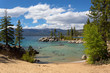 Foto: Lake Tahoe beach Lake Tahoe beach
