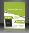 Vector business brochure, flyer, magazine cover