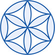 Vector: Baby Flower of Life ( Blume des Lebens Baby ) Baby Flower of Life ( Blume des Lebens Baby )