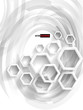 Vector abstract background Hexagon. Web Design