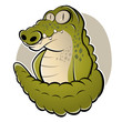 cartoon crocodile