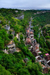 Above view of a village in the south of France