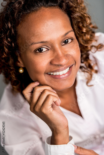 Photo: Beautiful African American woman Beautiful African American woman