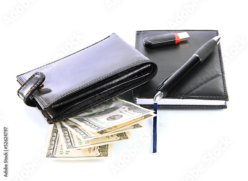 Photo: Set of business person isolated on white Set of business person isolated on white