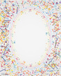 Vector: Multicolour musical notes staff background Multicolour musical notes staff background