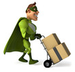 Illustration: Fun superhero Fun superhero