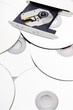Disc insterted to DVD or CD player