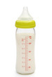 baby bottle stand up with clipping path