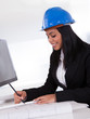 Portrait Of Happy Female Architect